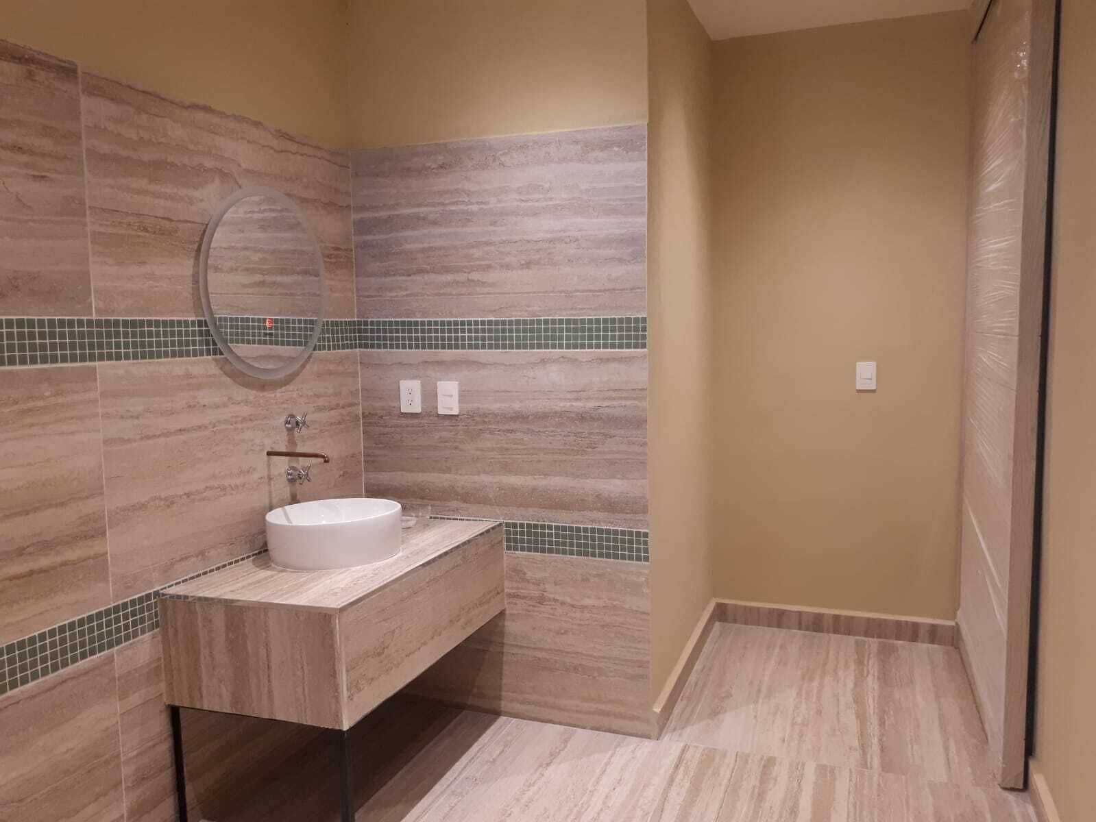 standard quadruple room | bathroom | shower, rainfall showerhead, hair dryer, towels