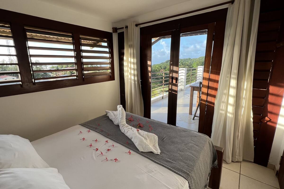 Apartamento superluxo | Roupas de cama premium, frigobar, Wi-Fi de cortesia