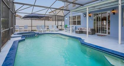 5 Bedroom Villa l 10 min to Disney l Themed Rooms