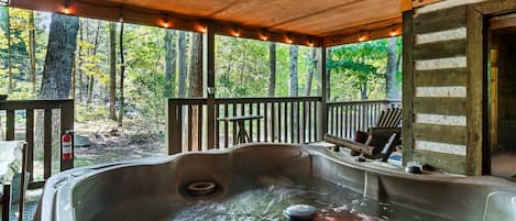 Bubbelpool utomhus