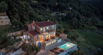 Maison de vacances avec piscine et climatisation