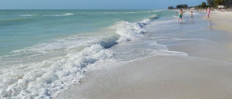Beach nearby, beach towels