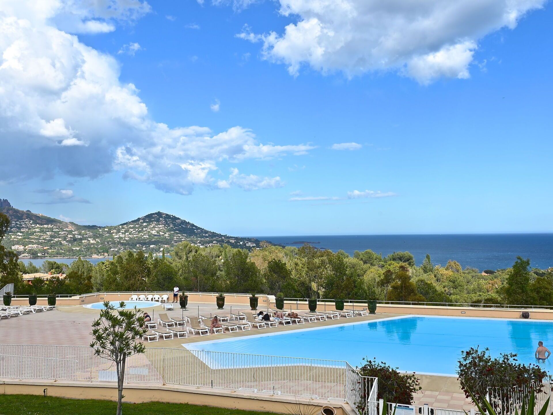 Blau, Schwimmbad, Resort, Ferienort, Tropen