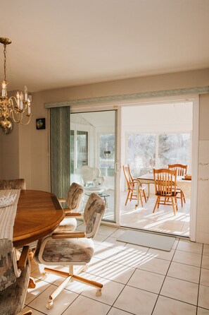 Dining - Spacious home - Sleeps 15 -Steps to a Private Beach (Dennis)