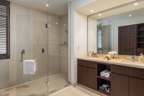Bathtub, hair dryer, towels, soap - Amazing Ocean and Sunset Views (Punta Mita)