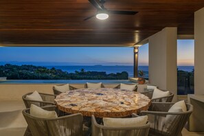 Outdoor dining - Amazing Ocean and Sunset Views (Punta Mita)