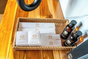 豪華帳篷 | 浴室 | 淋浴設備、雨淋花灑、免費梳洗用品、風筒