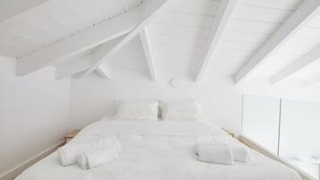 Clock Tower Grand View Suite | Egyptian cotton sheets, premium bedding, down comforters, minibar