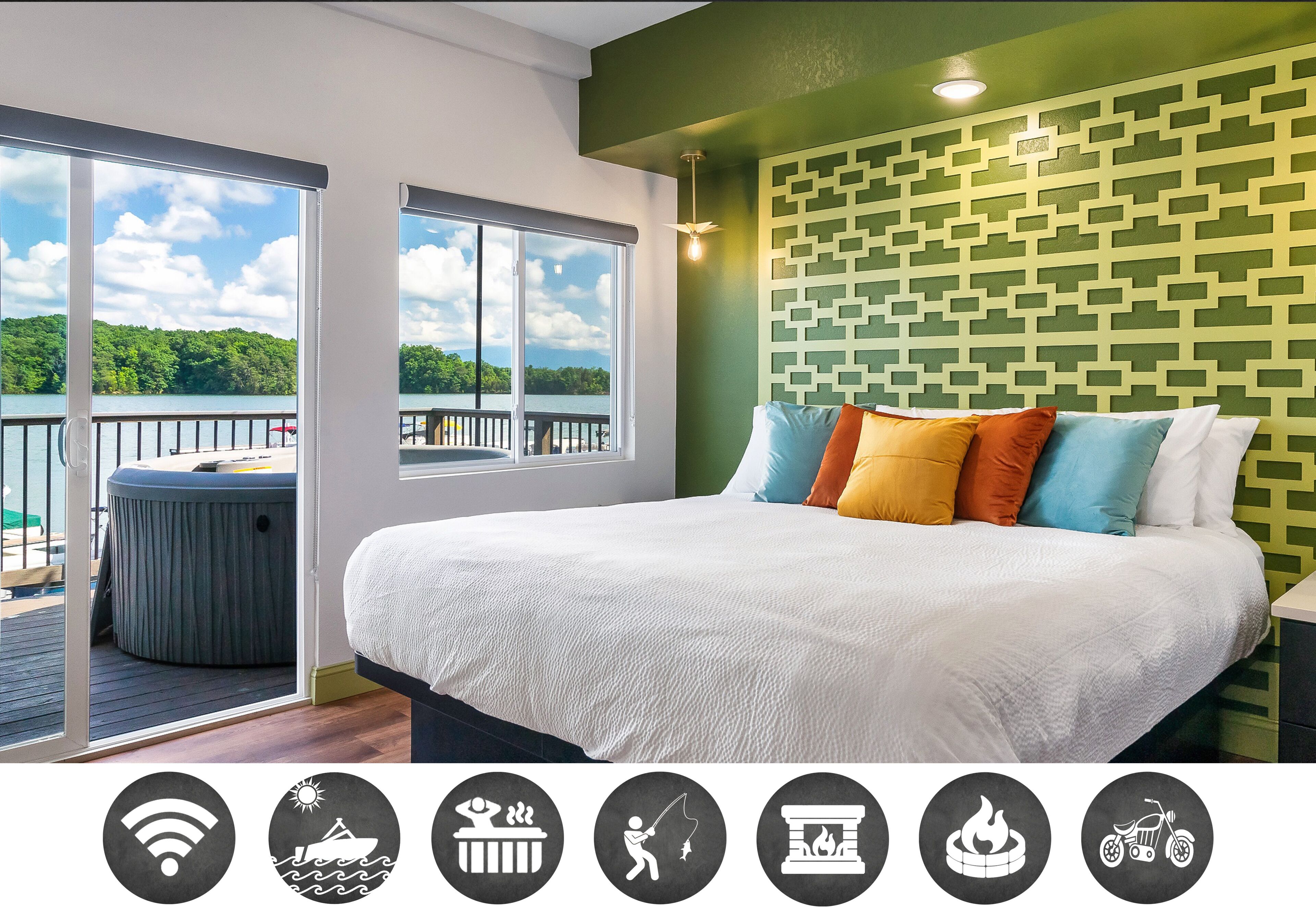 Lake It Up - Lake View / Mountain View / Fire Pit / Corn Hole / Hot Tub