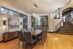 Dining - Parade of Homes triple award winning estate, short WALK TO SLOPES, sprawling modern luxury!! (Copper Mountain)