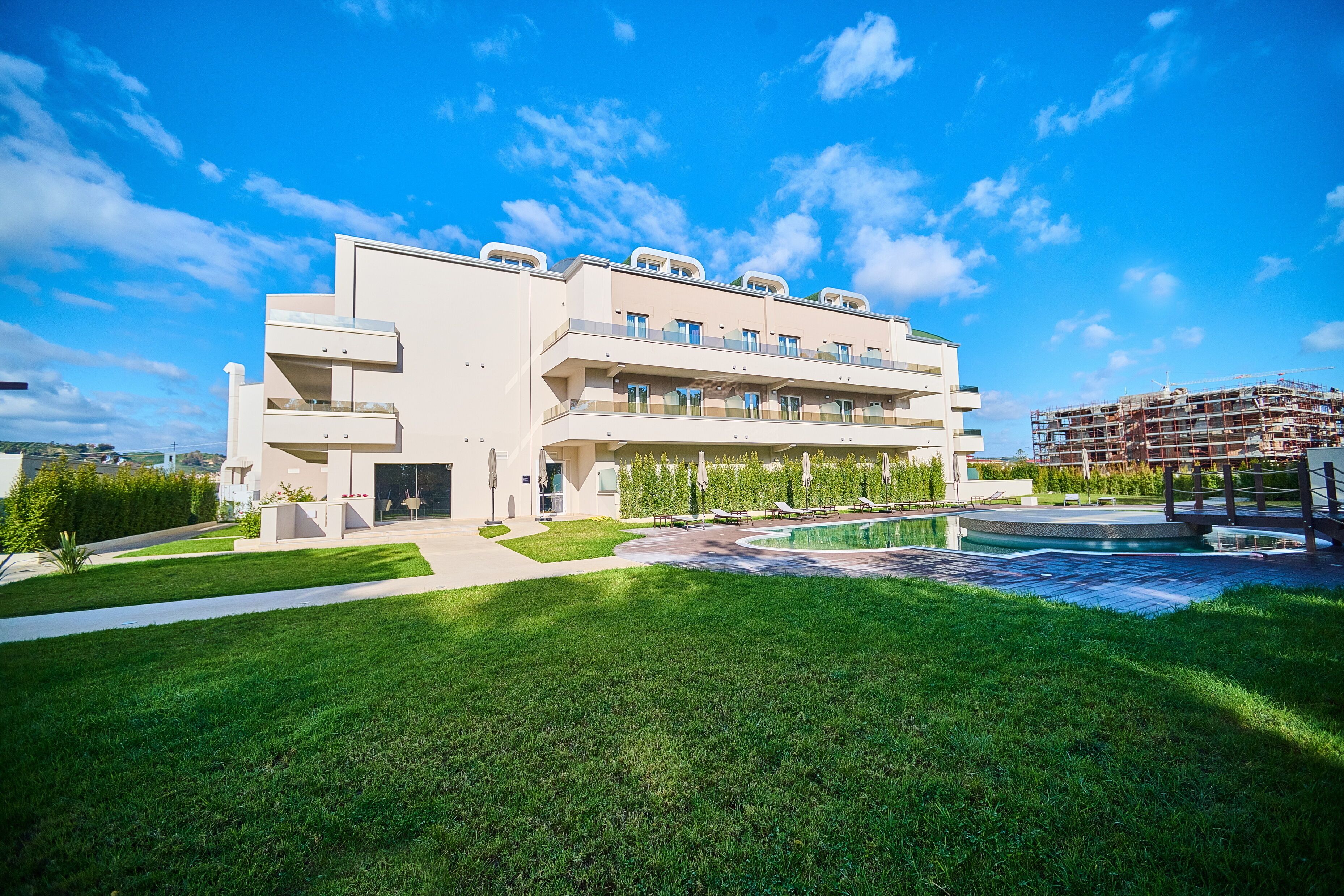 Façade de l’hébergement