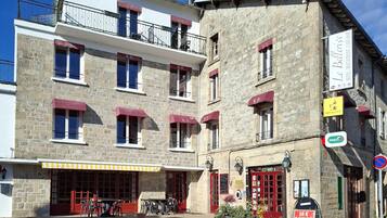 Majoituspaikan julkisivu