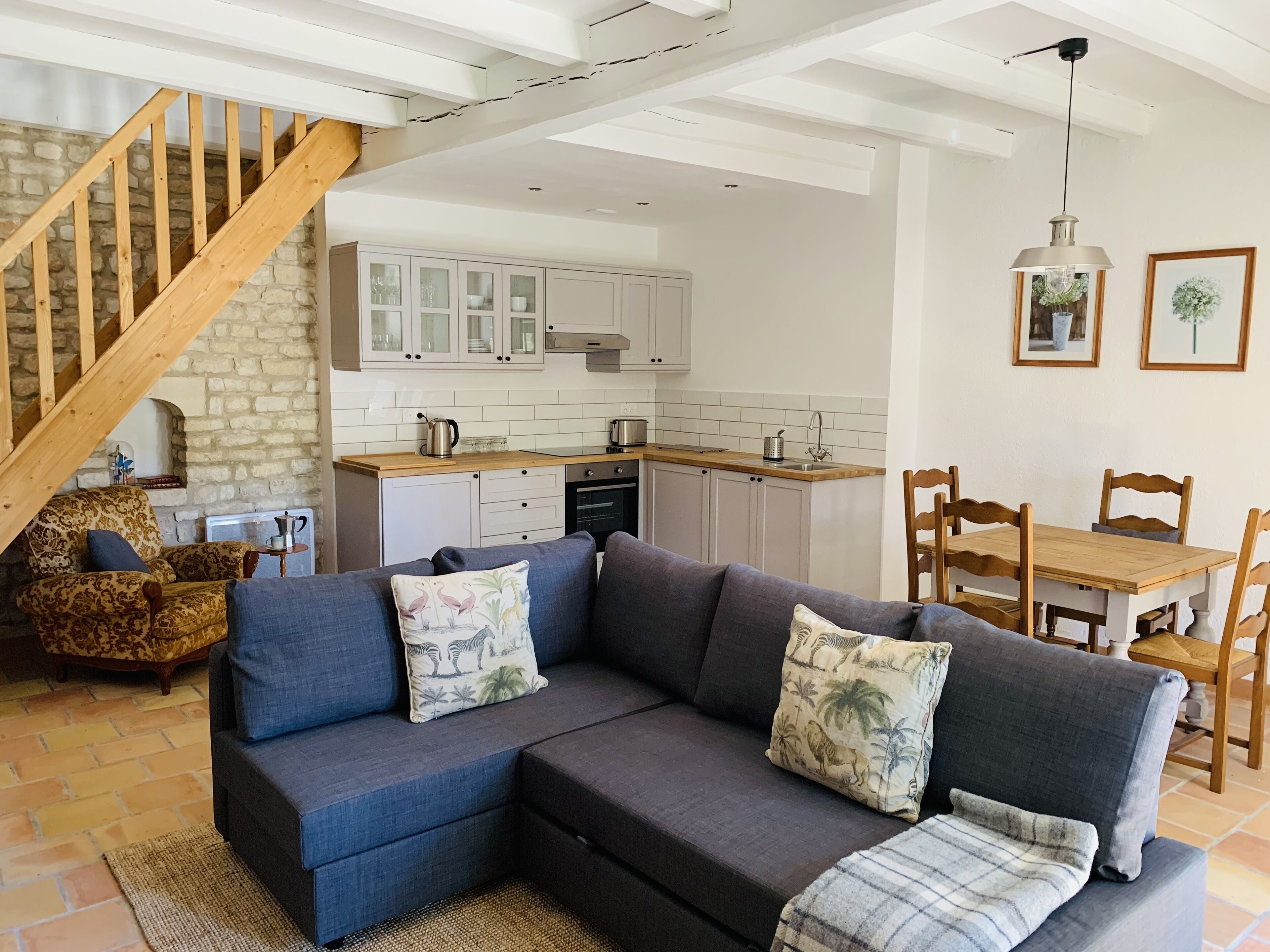 Tranquil Cosy interconnecting Gîtes with Private Pool