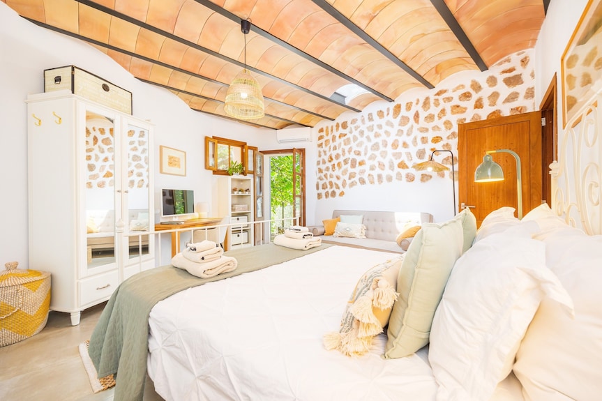 Maison Rurale « Els Abats » Avec Jardin Et Wi-fi à Fornalutx, Vue Montagne Exceptionnelle - Sóller