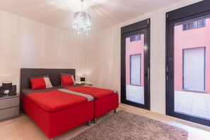 2 bedrooms, free WiFi, bed sheets, wheelchair access