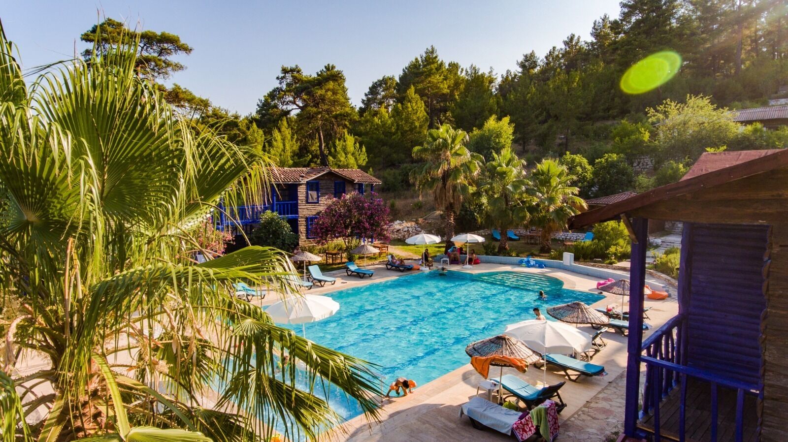 Seasonal outdoor pool