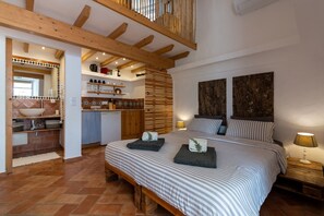 1 chambre, lit parapluie, Wi-Fi gratuit, draps fournis