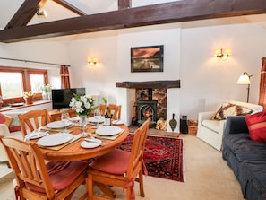 Cottage | Living room | Fireplace - 1 Yew Tree Cottages (Penrith)