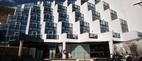 Façade de l’hébergement