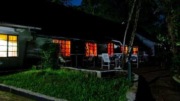 Front of property – evening/night