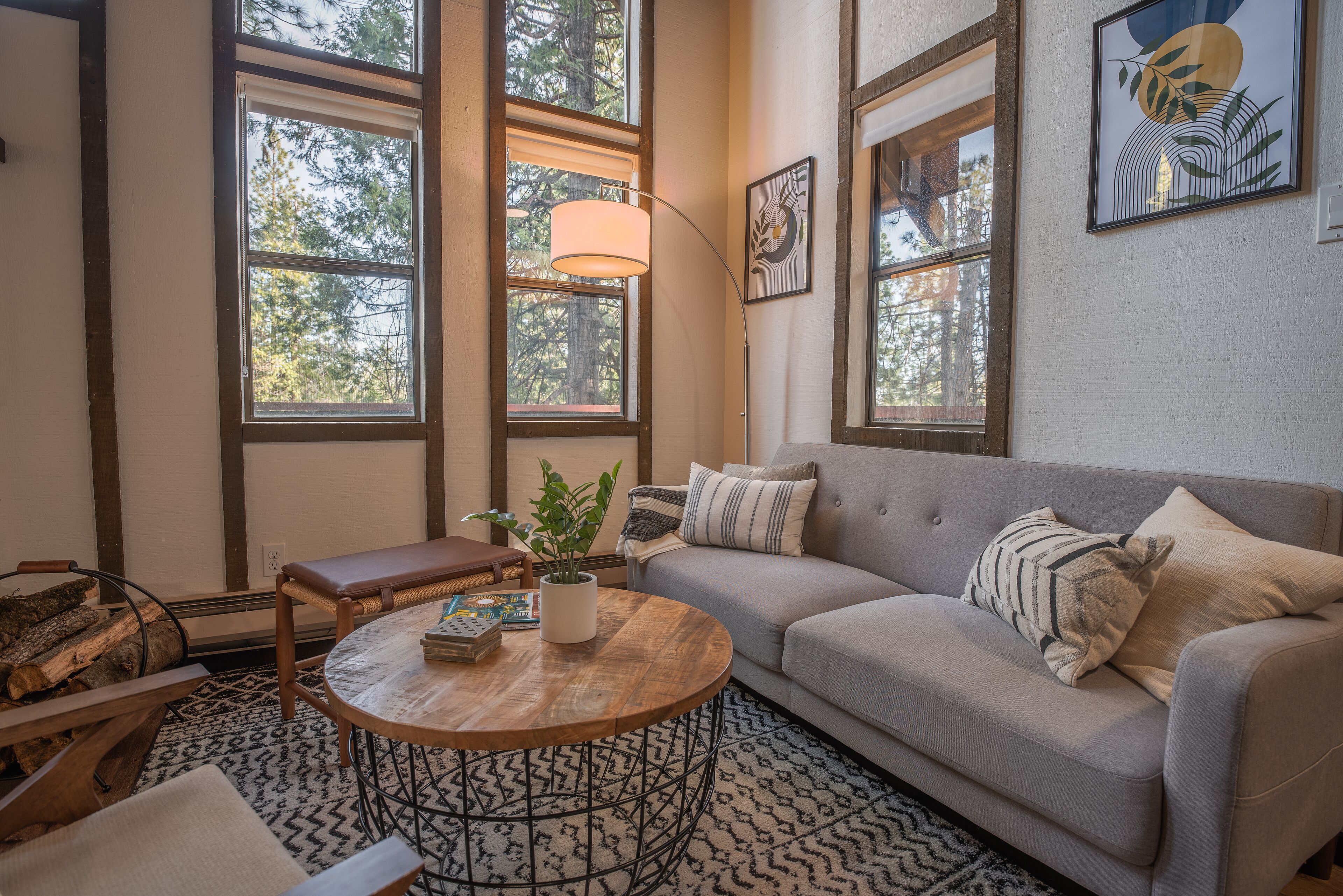 Petal Pines Cabin ~ Awesome A-Frame with A/C: 2  BR, 1  BA Chalet in Arnold, Sleeps 6