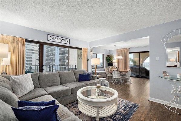 TV - Gorgeous Ocean Views from this 2-Bedroom! (Ocean City)