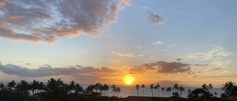 Blick von der Unterkunft