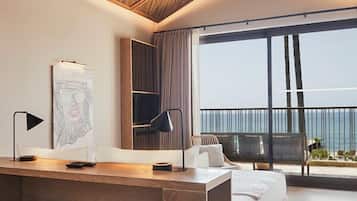 DELUXE SEA VIEW | Draps en coton égyptien, literie de qualité supérieure