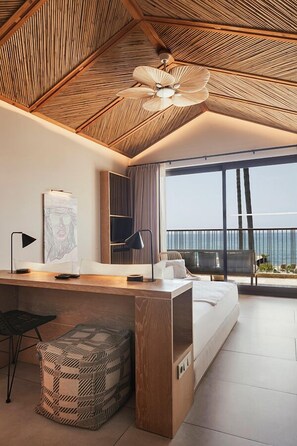 DELUXE SEA VIEW | Egyptian cotton sheets, premium bedding, free minibar items - Day One Beach Resort & Spa - Adults Only (Alanya)