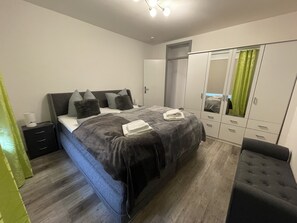 2 habitaciones, wifi gratis y ropa de cama 