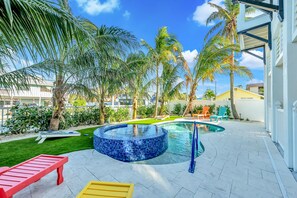 Piscine chauffée