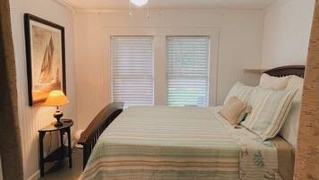 1 bedroom, iron/ironing board, travel crib, free WiFi