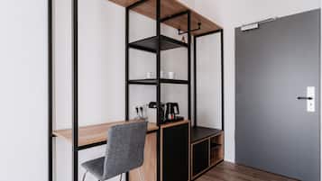 Double room - barrier-free | Free minibar, individually decorated, individually furnished, desk