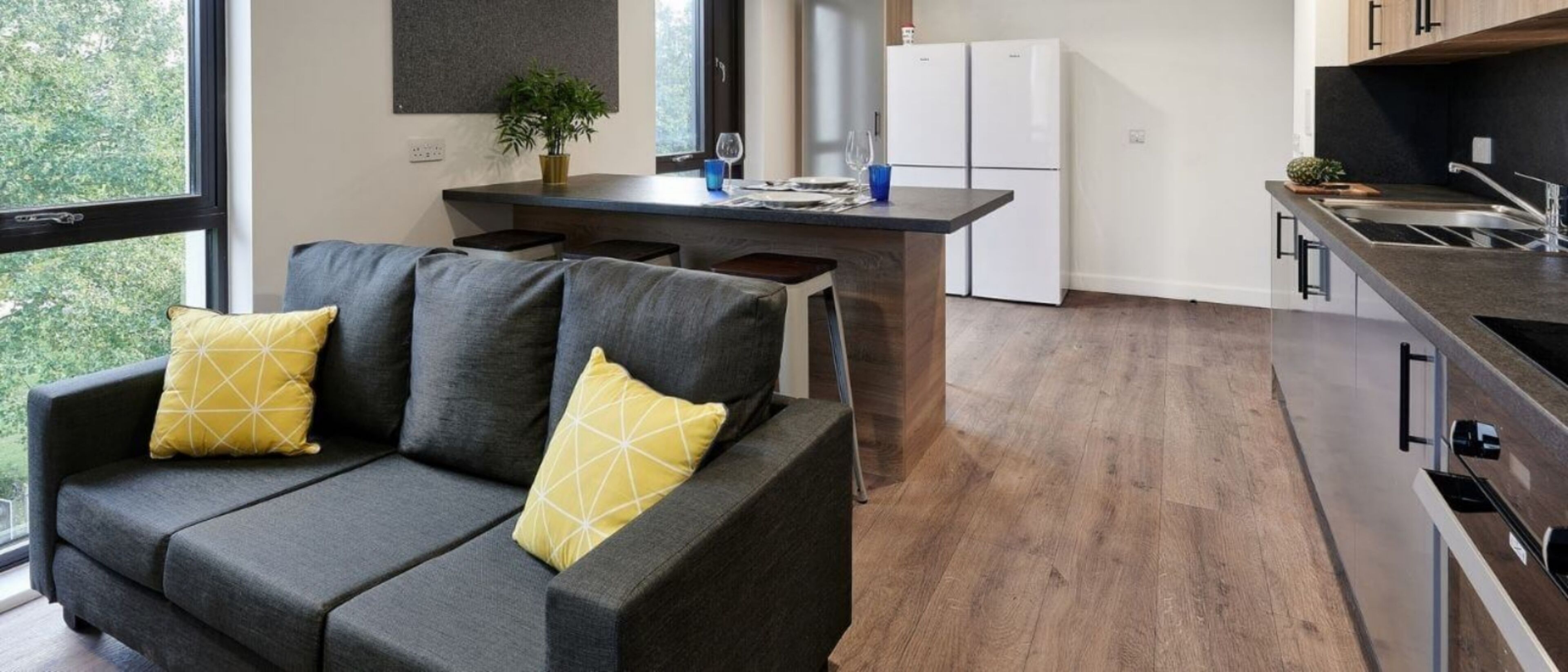 single room | shared kitchen facilities | fridge, microwave, oven, dishwasher