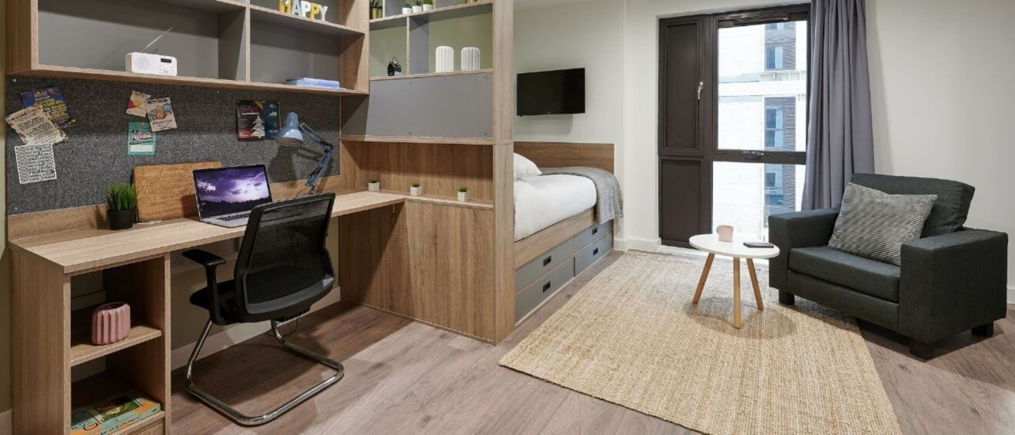 standard studio | individually furnished, desk, laptop workspace, free wifi