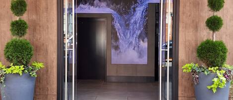 Façade de l’hébergement