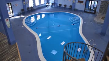 Indoor pool, a heated pool
