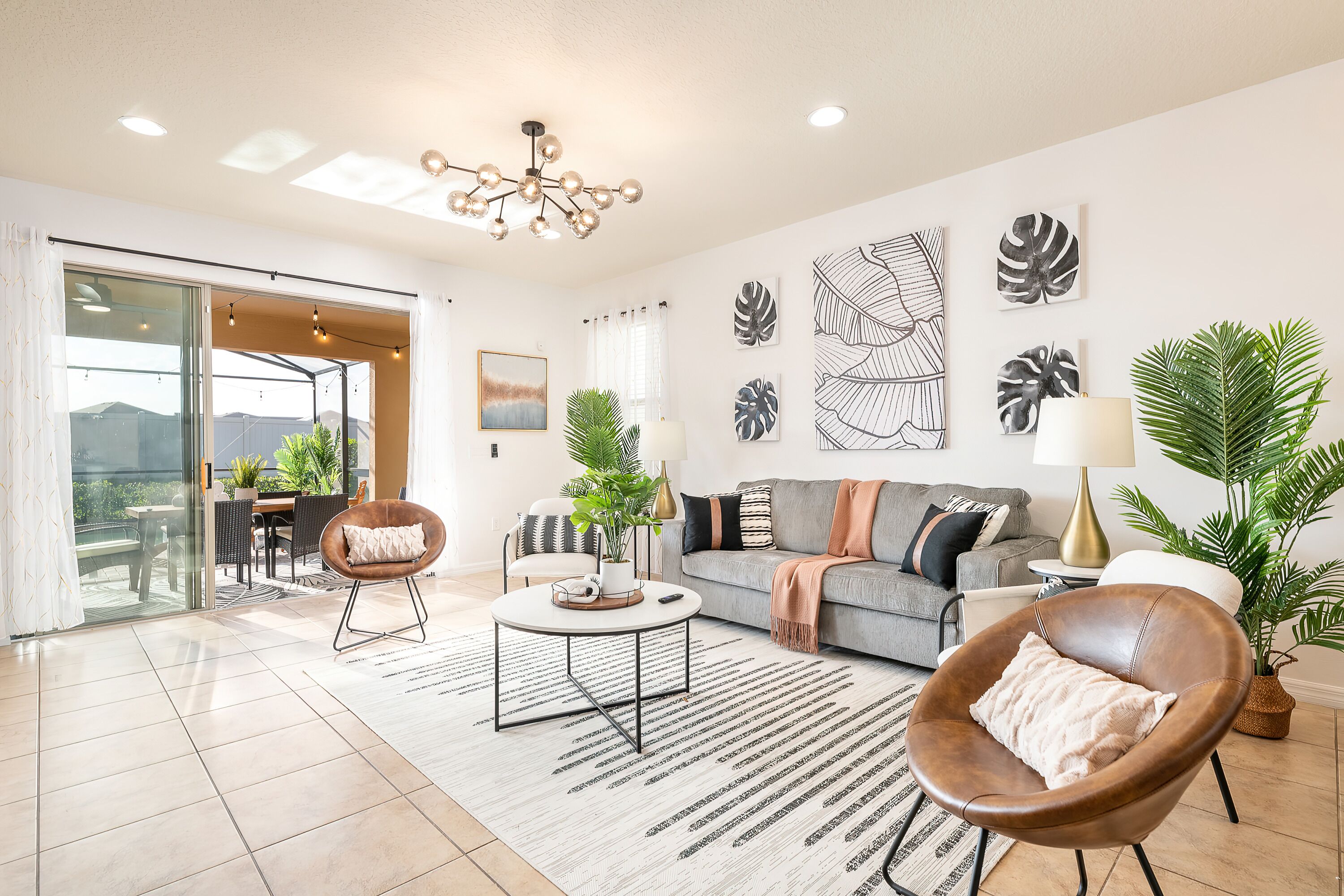 Smart TV, video games, video library