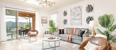 Smart TV, video games, video library