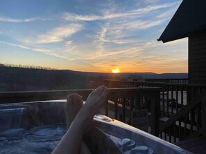 Tina de hidromasaje al aire libre