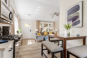 Fridge, microwave, oven, stovetop - Where Serenity Awaits | Under The Live Oaks (North Charleston)