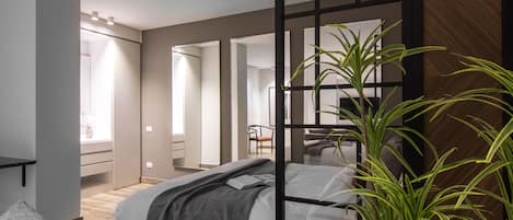 エグゼクティブ スタジオ | セーフティボックス (室内)、WiFi (無料)、ベッドシーツ