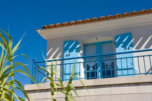 Fassade der Unterkunft