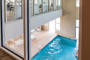 Indoor pool, outdoor pool