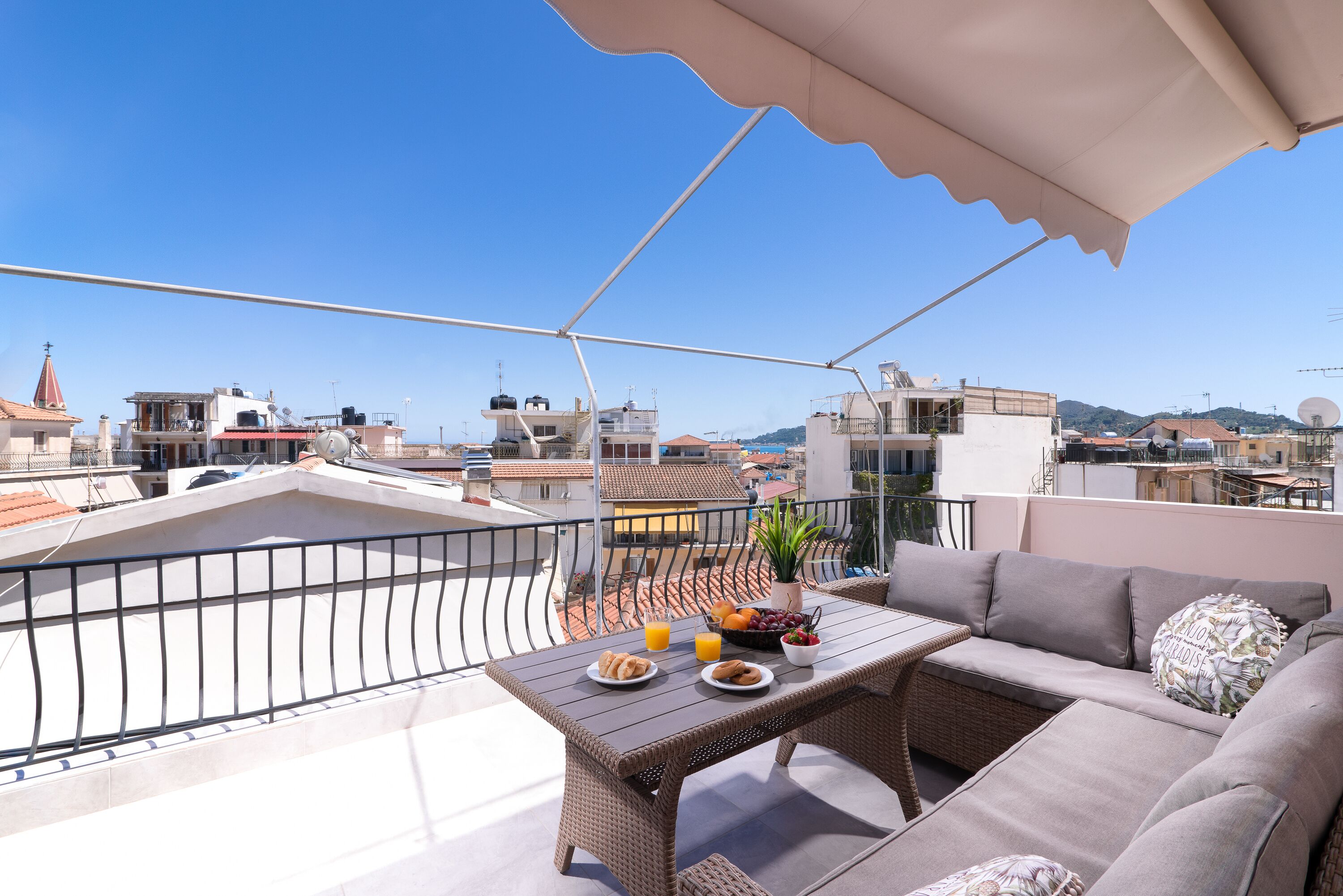 Premium Apartment, Terrace, Sea View | Balcony view