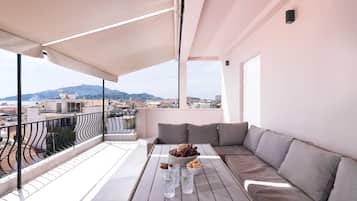 Departamento junior, Terraza, vista al mar | Balcón