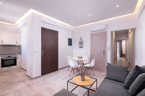 Premium Apartment, Terrace, Sea View | Living area - Lithies Zante Living (Zakynthos)