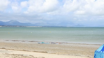 Vlak bij het strand