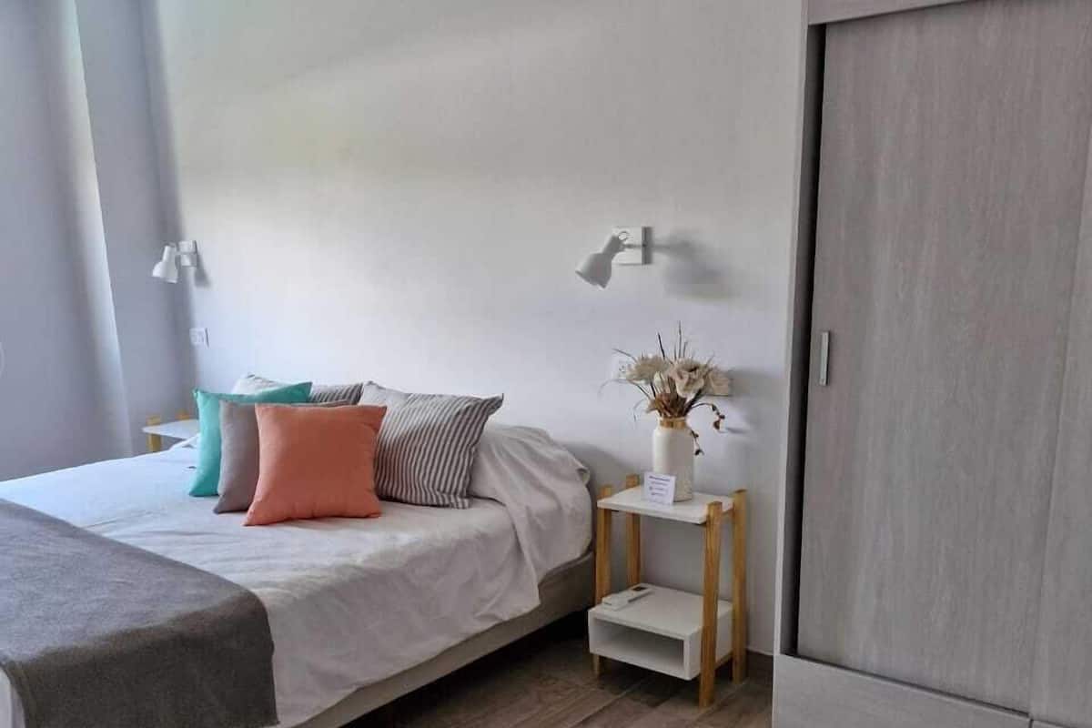 Panoramic-Doppelzimmer, eigenes Bad, Turm | Zimmersafe, kostenloses WLAN, Bettwäsche
