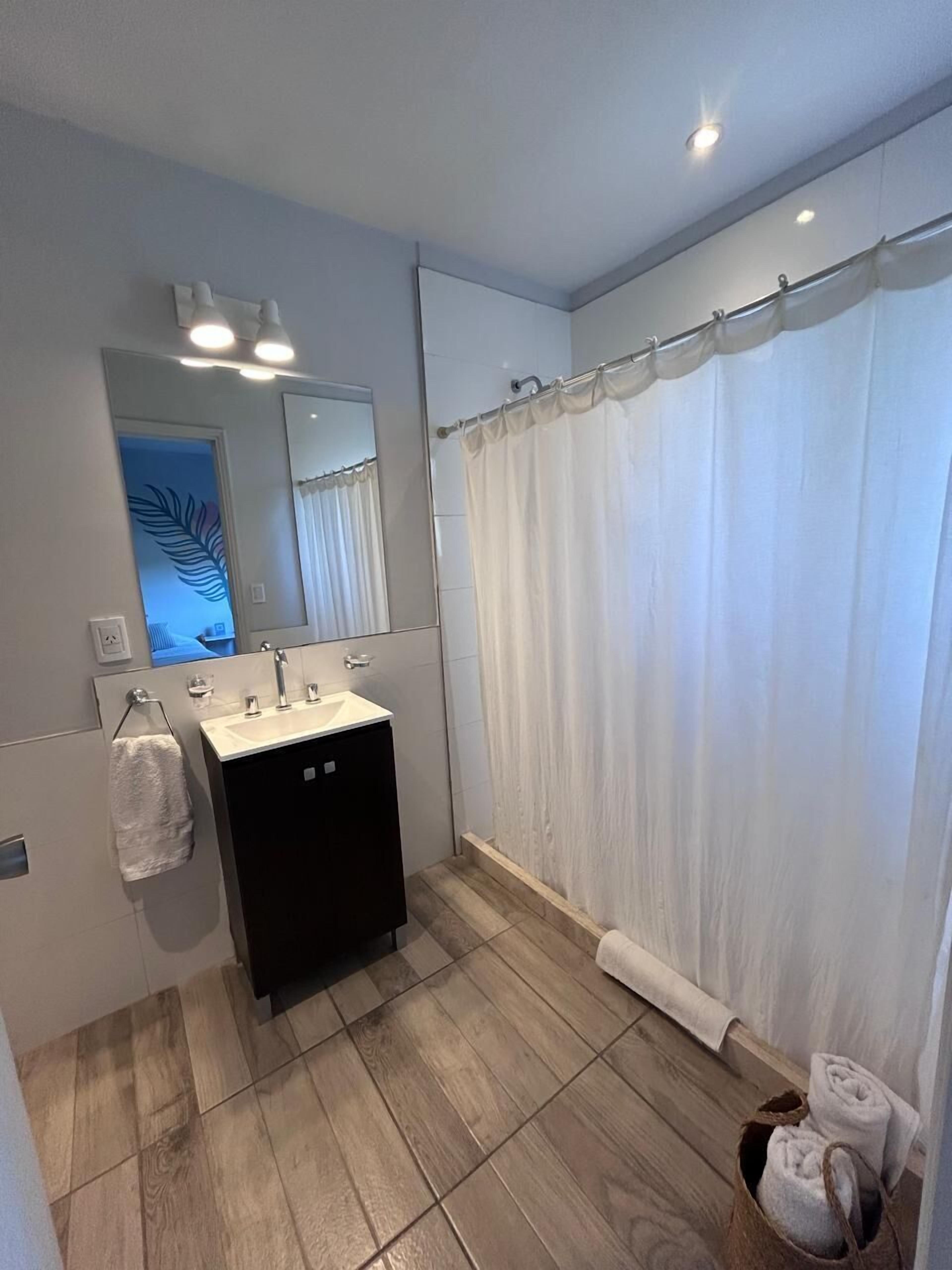 Panoramic Double Room, Private Bathroom, Tower | Bathroom | Hair dryer, bidet, towels, soap